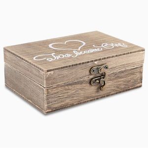 “Two Become One” Ring Bearer Box